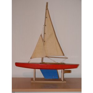 Segelyacht der Firma Seifert, um 1930.