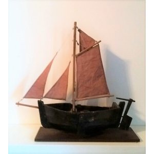 Hollandisches Boot der Firma Ogas ( Otto Greiner Alexander Sohn ) von Steinach um 1910.