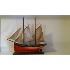 Segelschiff um 1905 der Firma OGAS  aus Steinach.